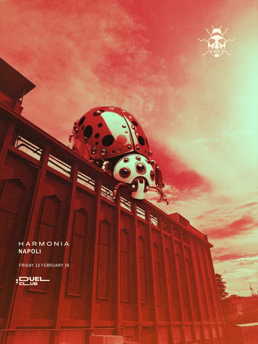 Locandina Harmonia Duel Club · Napoli 13 febbraio 2026